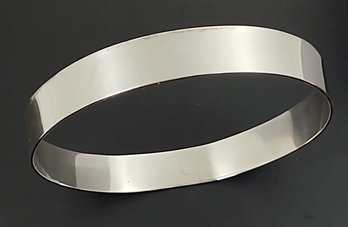 LARGE VINTAGE MID CENTURY MODERNIST JOHN LEWIS STERLING SILVER ARMLET BRACELET