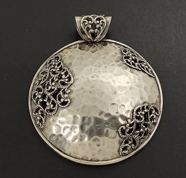 ISRAEL DESIGNER PAZ STERLING SILVER PENDANT