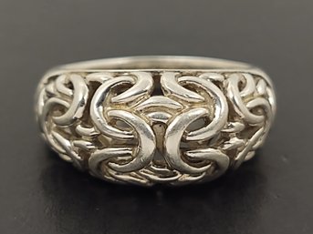 BEAUTIFUL STERLING SILVER BALI STYLE RING