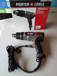 Porter Cable 1500 Watt Heat Gun, PC1500HG - New In Box/  Gar