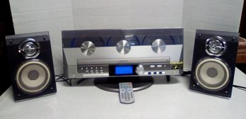 Emerson 3 Compact Disc Player With Multi-function Display & Speakers - Model MS3110 SanP/ CV4