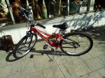 Raleigh Action 7 Speed ATB High Tech Red Steel Frame With Hand Brakes. RC/C4