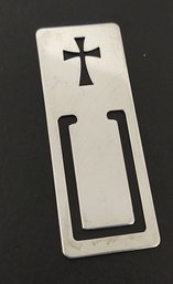 DESIGNER JAMES AVERY STERLING SILVER CROSS BOOKMARK