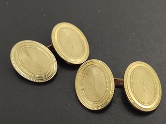 ANTIQUE GOLD FILLED CUFFLINKS