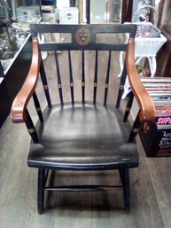 Harvard University 'Veritas' Colonial Windsor Scholars Chair - Maple Wood - By Nichols & Stone  AbGr/CV4