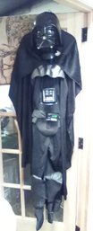 2005 Lucasfilm Ltd. Co. Darth Vader Costume - Rubie's Costume Co. & Extra, A Black Nylon Slip On TA/D5