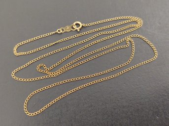 VINTAGE 14K THIN LINK NECKLACE