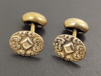 ANTIQUE VICTORIAN GOLD FILLED CUFFLINKS