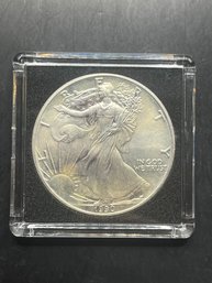 1990 Uncirculated Silver American Eagle Dollar