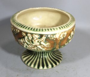 Roseville Pottery Footed Bowl Donatello