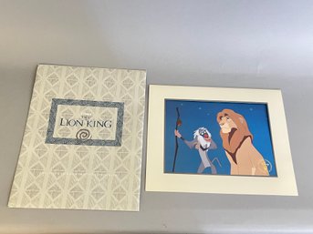 Disney Lion King Lithograph 1995