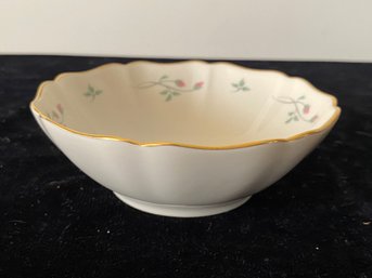 Large Vintage Gold Rim Lenox Dish