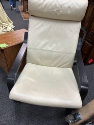 Ikea Leather Arm Chair