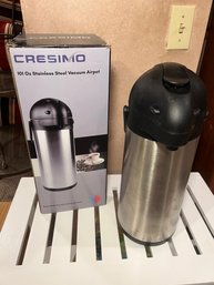 Cresimo 101 Oz. Stainless Steel Vacuum Airpot