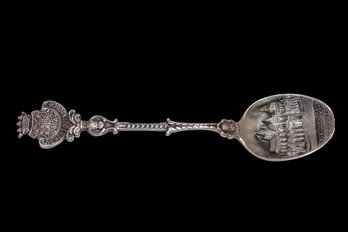 835 Sterling Silver Dated 1956 Spoon - 12 Grams