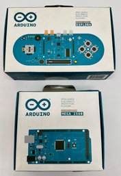 2 New In Box Arduino Microprocessors, Board Models: Espolra & Mega 2560