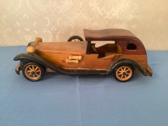 Wooden Vintage Car Model #16