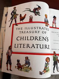 1955 Vintage Hardcover Illustrated Treasury Of Children's Literature