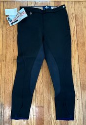 NEW Millers Riding Pants ~ Full Seat Size 30 Reg ~ Black