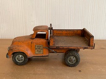 Tonka State Highway Department Dump Truck Toy