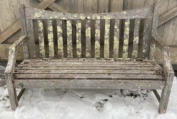 R W Hardwood Bench