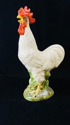 Large Decorative Ceramic Rooster