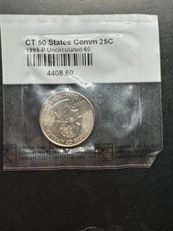 1999-P Uncirculated Connecticut State Quarter In Littleton Package