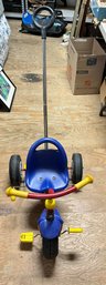 Kettler Tricycle Hand Brake & Push Bar Made In Japan. WA-D / RC