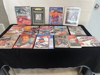 NASCAR Dale Earnhardt Collection Of Magazines And Books