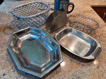 Metal Dish And Baskets Napkin Holder Insulated Traveling Mug