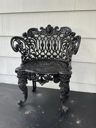 Victorian Cast Iron Garden Chair