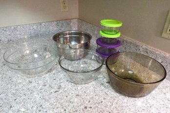 Mixing And Lidded Storage Bowls