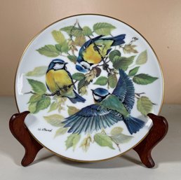 Vintage World Wildlife Federation 'Blaumeise' Collector Plate