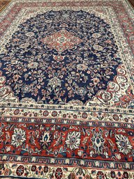 Beautiful Sarouk Hand Knotted Persian Rug, 10 Feet 1 Inch By 13 Feet 5 Inch