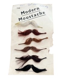 Made In England - Vintage Mustaches - Midcentury