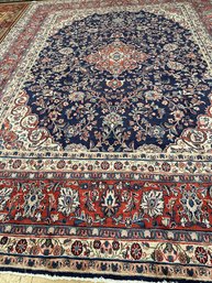 Beautiful Sarouk Hand Knotted Persian Rug, 10 Feet 1 Inch By 13 Feet 5 Inch