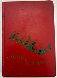 Vintage 1953 Myths & Legends Book