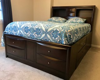 Queen Size Platform Bed