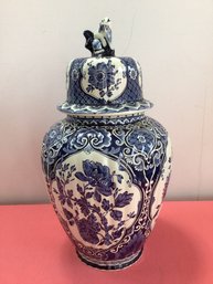 Blue And White Urn Made For Royal Sphinx By Boch