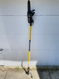 Electric Powered Pole Chain Saw