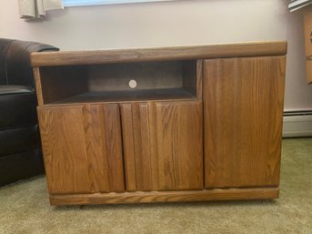 Wooden Entertainment Center