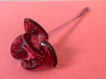 Blown Glass Flower