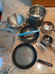 Pots And Pans Stainless Steel Strainers Kirkland T-fal