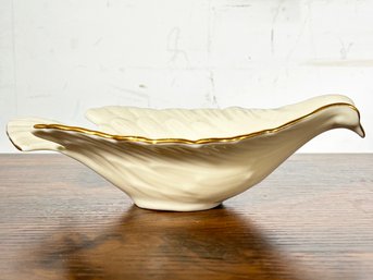 A Lenox Serving Bowl In Bird Form