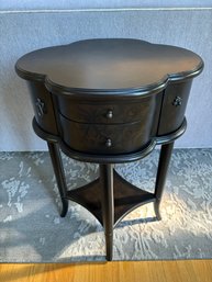 Bombay Co. Dark Wood Storage Side Table