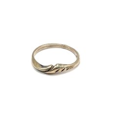 Vintage Sterling Silver Abstract Ring, Size 5.5