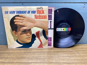 Rick Nelson. The Very Thought Of You On 1964 Decca Records Mono.
