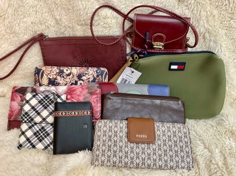 Collection Of Wallets And Wristlets Including TOMMY HILFIGER