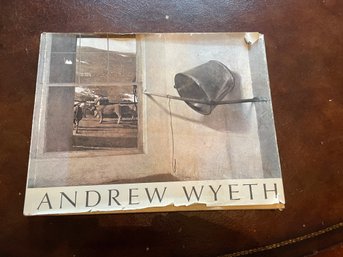 Amazing Andrew Wyeth Oversized Art Book 1968