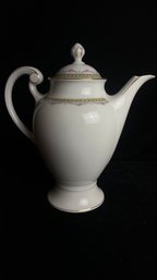 Coffee Pot & Lid Cliveden Ivory By Wedgwood